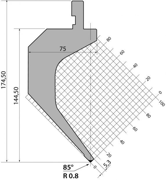 TOP.175.85.R08.S - 85° - Rolleri S.p.A.